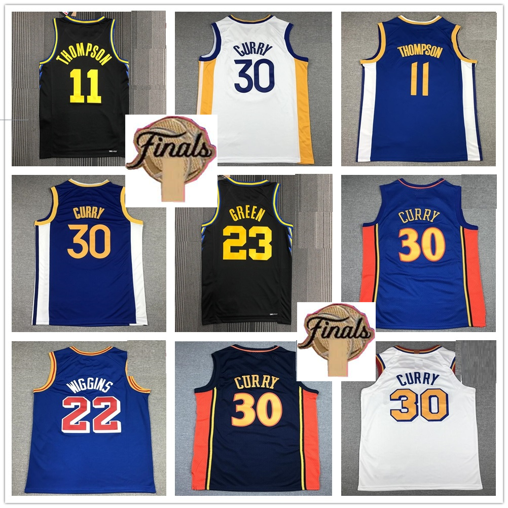 

2022 Finals champion Basketball 30 Stephen Curry Jersey Klay Thompson 11 Andrew Wiggins 22 Draymond Green 23 Poole 3 Sports Shirt, As shown in illustration