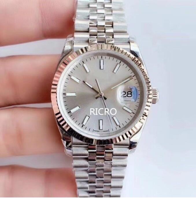 

Luxury EW factory high quality fashion women's watch 36mm tooth ring luminous nail equipped with 3235 automatic mechanical movement 904 steel, Water proof 50m