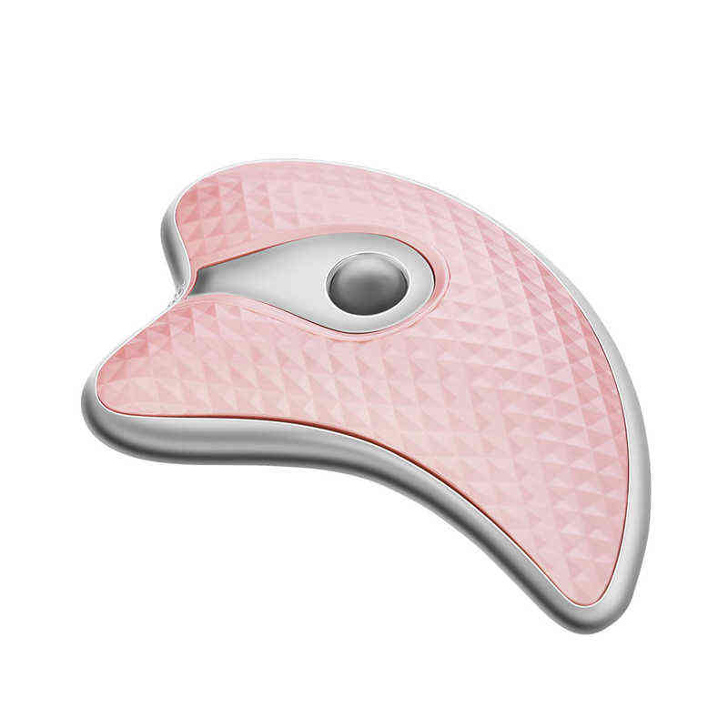 

CkeyiN Guasha Scraping Facial Massager Machine Body Massage Skin Rejuvenation Microcurrent LED Light 220520