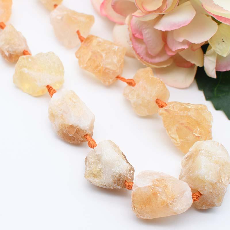 

Other Natural Irregular Topaz Original Stone Beads DIY Necklace Bracelet Jewelry Making 15 "Other