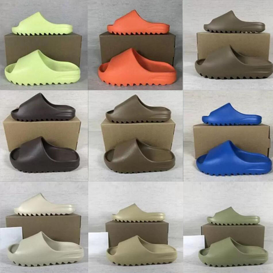 

YEEZIES''Slide''yezzies''Slipper''Sandal Mens White Runner Sandals Black Foam Women YZies Sliders RNNR Shoes RNR Grey Slides Sneakers, #24 for the shoes box