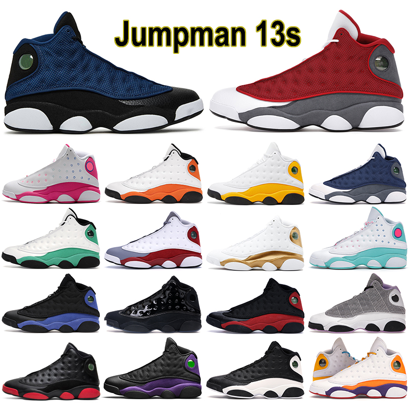 

Men Basketball Shoes Jumpman 13 Retro Mens Womens Flint 13s Shoe Brave Blue Del Sol Chicago Reflective Court Purple Sports Sneakers Trainers Size 5.5-13, Sngl day love & respect