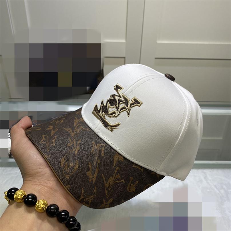 2022 Classic Design Top Quality Letter Men Baseball Cap Box Dust Sac Fashion Women Sun Sun Hat