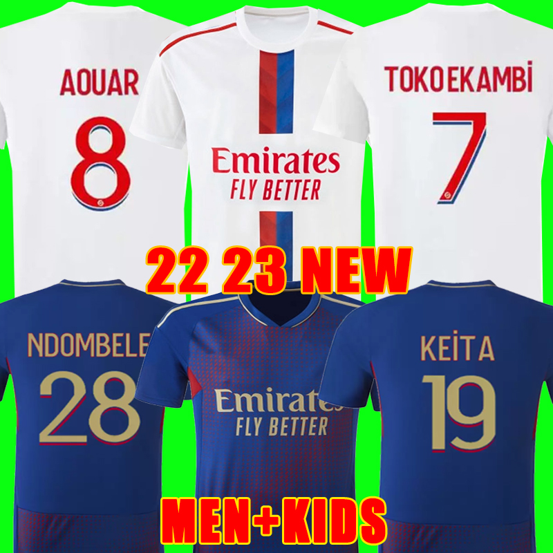 

OL soccer jersey 22 23 Maillot 4TH 2022 2023 digital fourth football shirt TOKO EKAMBI BRUNO G CHERKI AOUAR HOME KADEWER Lyon men kids kit uniforms88, 22 23 home men jersey