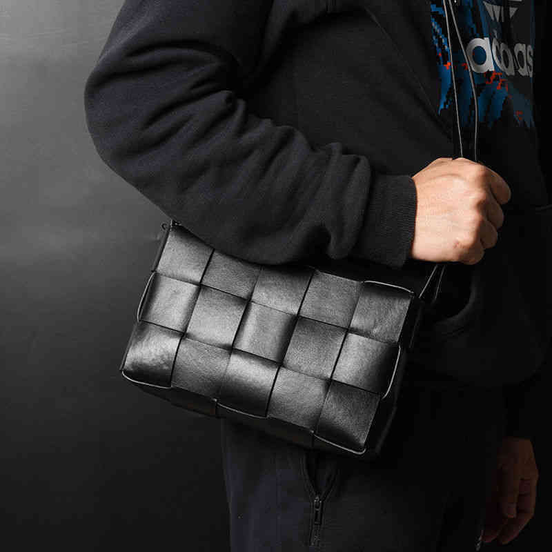 

Designer Original Handbags bottegaas bags venetas women designer Messenger Bag Single Large Small Men's Laice Leather Woven Women's Shoulder, Gray-blue