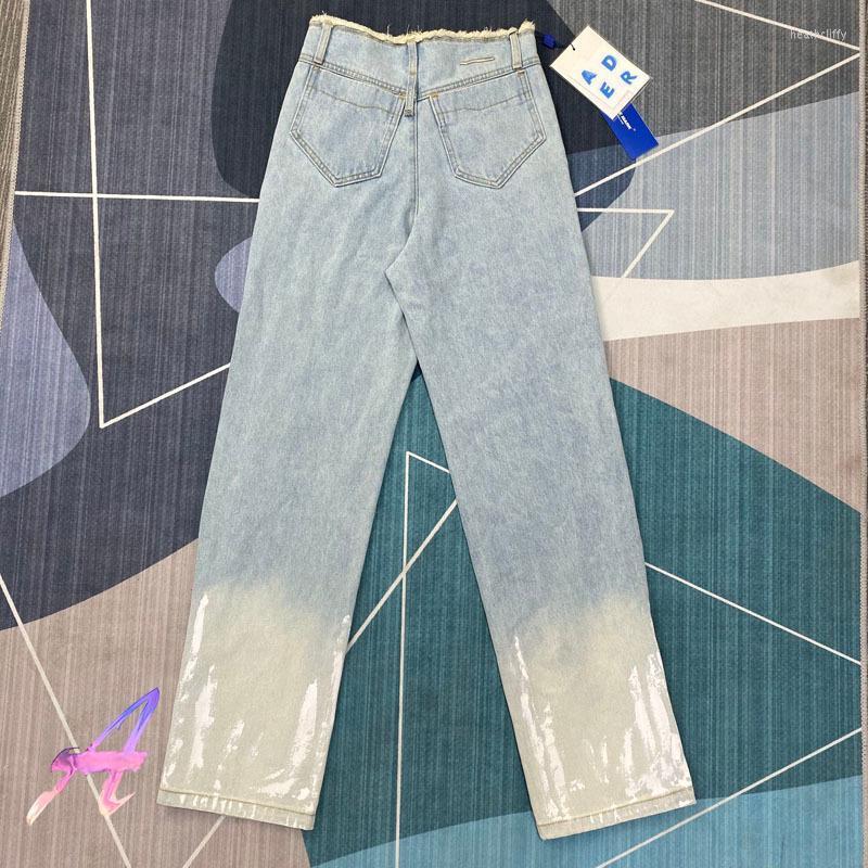 

Men's Jeans ERROR Men Women Straight Adererror Trousers High Quality Hand-painted ADER Casual Denim PantsMen's Heat22, Hanchao-110120-blue