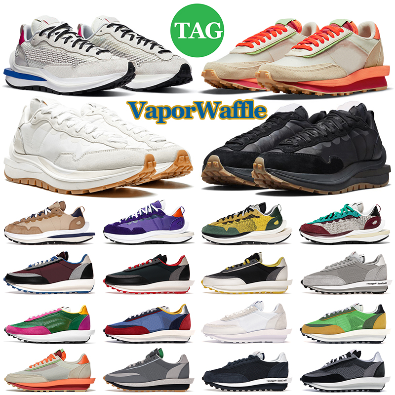 

vaporwaffle casual shoes waffles fragment undercover waffle ldwaffle women mens trainers outdoor sports sneakers White Black Gum Sesame, Undercover bright citron