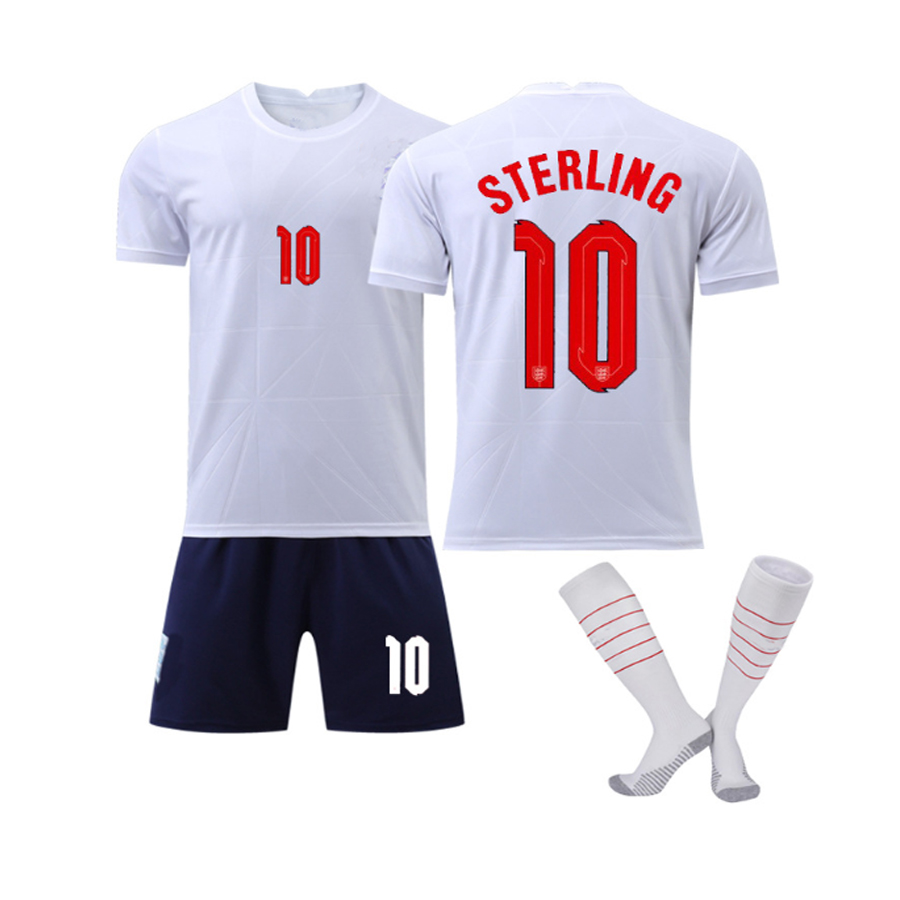

2022 2023 soccer jersey england KANE STERLING RASHFORD SANCHO GREALISH MOUNT FODEN HENDERSON fans player version national football shirt men kids kit set uniforms, 2022 red away kit with socks engla