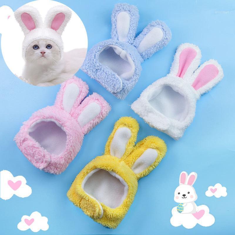 

Cat Costumes Funny Easter Cute Plush Costume Cap Headdress Hat With Ears For Cats Small Dogs Pet Accessories
