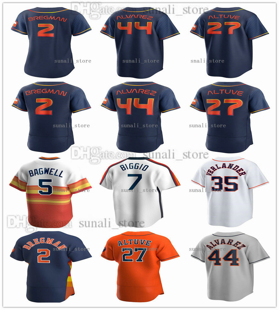 

2022 City 23 Michael Brantley Jerseys 15 Martín Maldonado 43 Lance McCullers Jr. 16 Aledmys Díaz 6 Jake Meyers 77 Luis Garcia 3 Jeremy Peña 20 Chas McCormick 65 José Urquidy, White