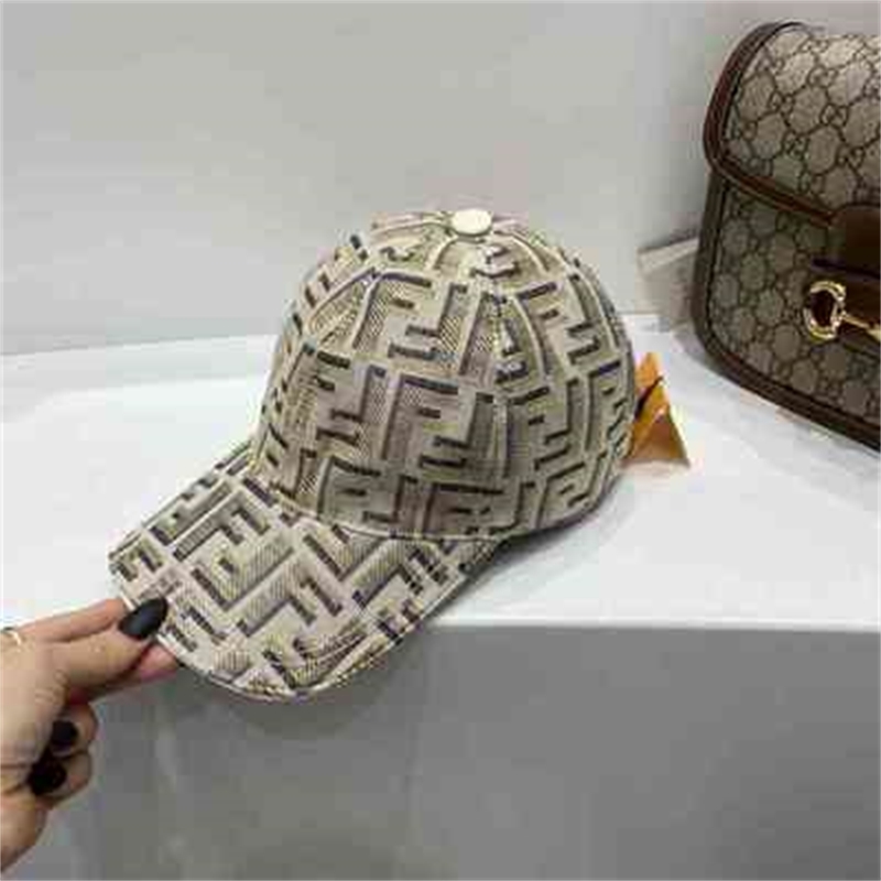 

designers hat luxurys baseball hats caps F classic red version double f jacquard letter versatile fashion couple men's and, Blue