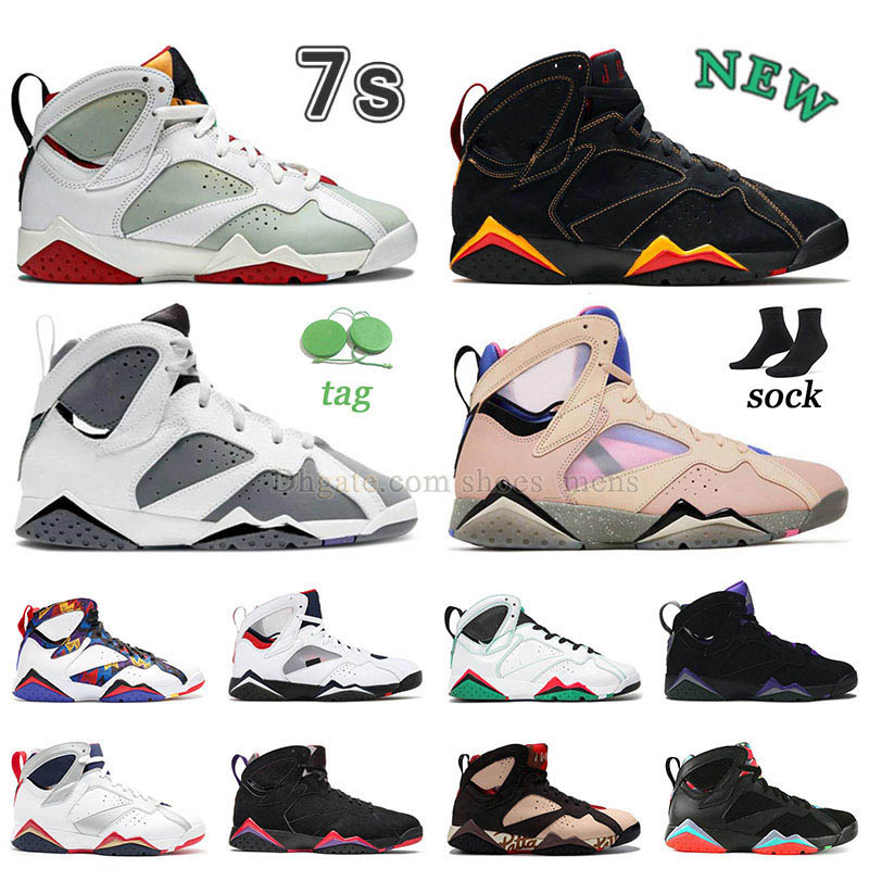 

AAA Quality 7S Men Women Basketball Shoes Authentic Jumpman 7 VII Flint University Blue Hare Raptor Bordeaux Paname Citrus Shimmer Trophy, J02 36-47 se sapphire