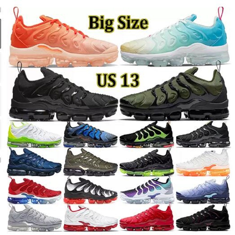 EUR36-47 tn plus chaussures de course hommes femmes noire blanche Volt Sunset Cherry All Red Cool Wolf Grey TNS MENS FEMMES EN OUTDOOR TRACLER