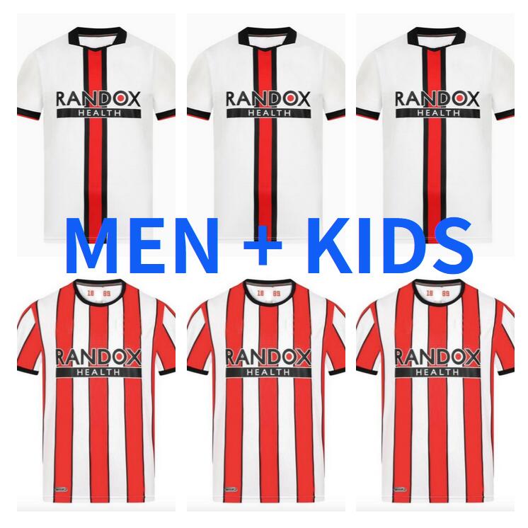 

22 23 SHEFFIELD Sander Berge UNITED soccer jerseys John Egan Rhian Brewster Anel Ahmedhodzic Oliver McBurnie utd 2022 2023 football shirt men kids kit home away third