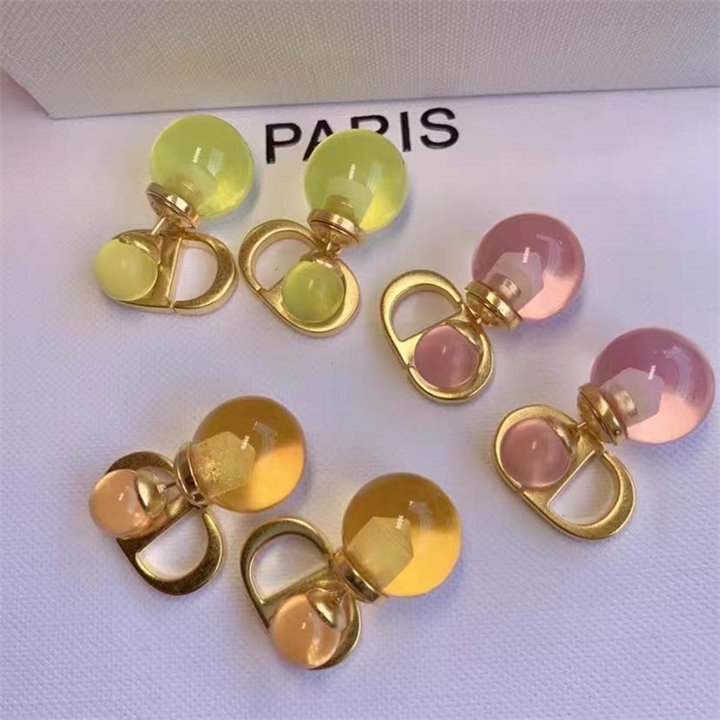 

10% OFF jewelry The New Pearl letter jelly women's fashion light luxury Earrings