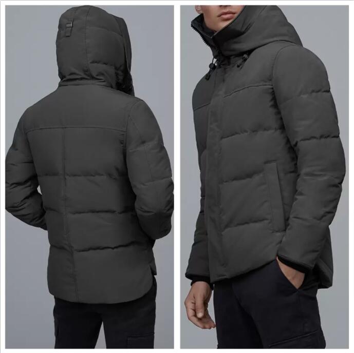 Winter Outdoor Leisure sports Designer down jacket goose duck windbreak Mens Parkas Jackets Collar hat keep warm real wolf skin fashion adventure