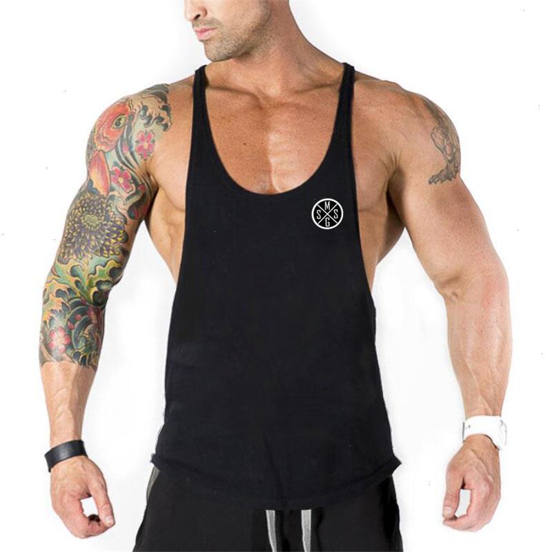 

Workout Singlets Sportswear Shirt Brand Gym Mens Tank Top Vest Muscle Sleeveless Stringer Clothing Bodybuilding Fitness, Yellow