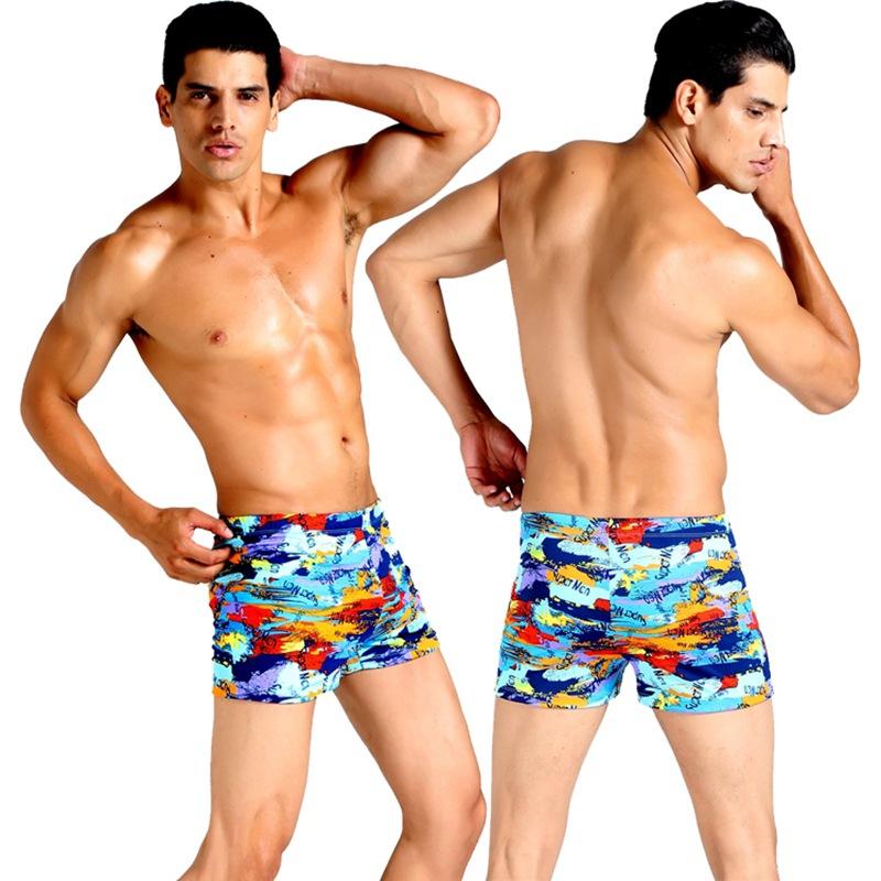 

Men's Shorts Swimming Trunks Men's Springs Beach Swimsuit Printed Vacation TrunksMen's, Ms003b