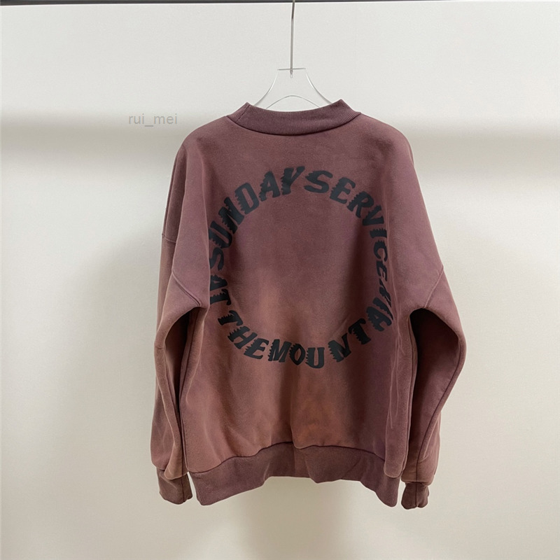 

Sweatshirts Tie Dye Hoodie Women Men Nice Washed Puff Print Pullover