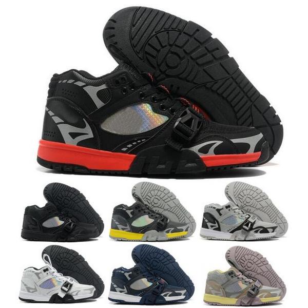 

Men Trainer 1 Running Shoes Sneakers SP Utility Dark Smoke Grey Coriander Chlorophyll Red Reflective High Quality Man Fashion Size 7 - 13, Black