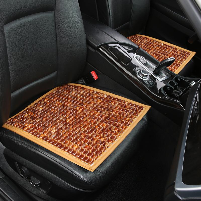 

Car Seat Covers Summer Cushion, Wooden Bead, Resin, , Breathable, Massage, Cool Pad, Single Board, Small Office Ch