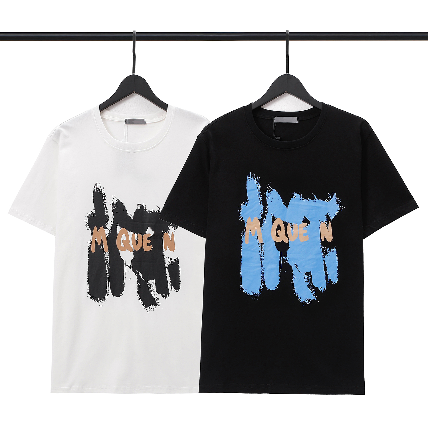 

T shirt Mens Designer 2022 Summer Men's and Women's Cotton T Shirts Loose Couples French Simple Letters Hip Hop Short Sleeves M-XXXL Y2