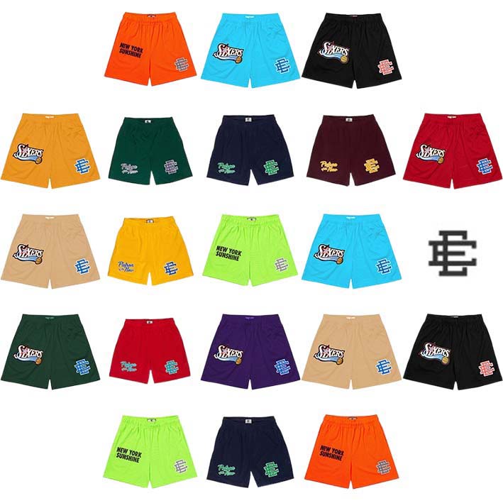 

Eric Emanuel Ee Basic shorts men and women plus size eric-emanuel Printing High Quality Mesh Breathable basketball short Casual beach pants Wholesale, Supplement (not shipped separately)