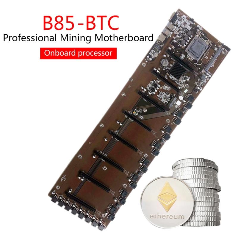 

Motherboards 2022 Mining BTC B85-BTC 8PCI-E Desktop Motherboard B85 Mainboard