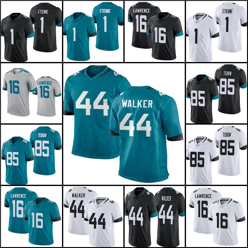 

44 Travon Walker 16 Trevor Lawrence 85 Tim Tebow Football Jersey 1 Travis Etienne Men women kids, Men jersey