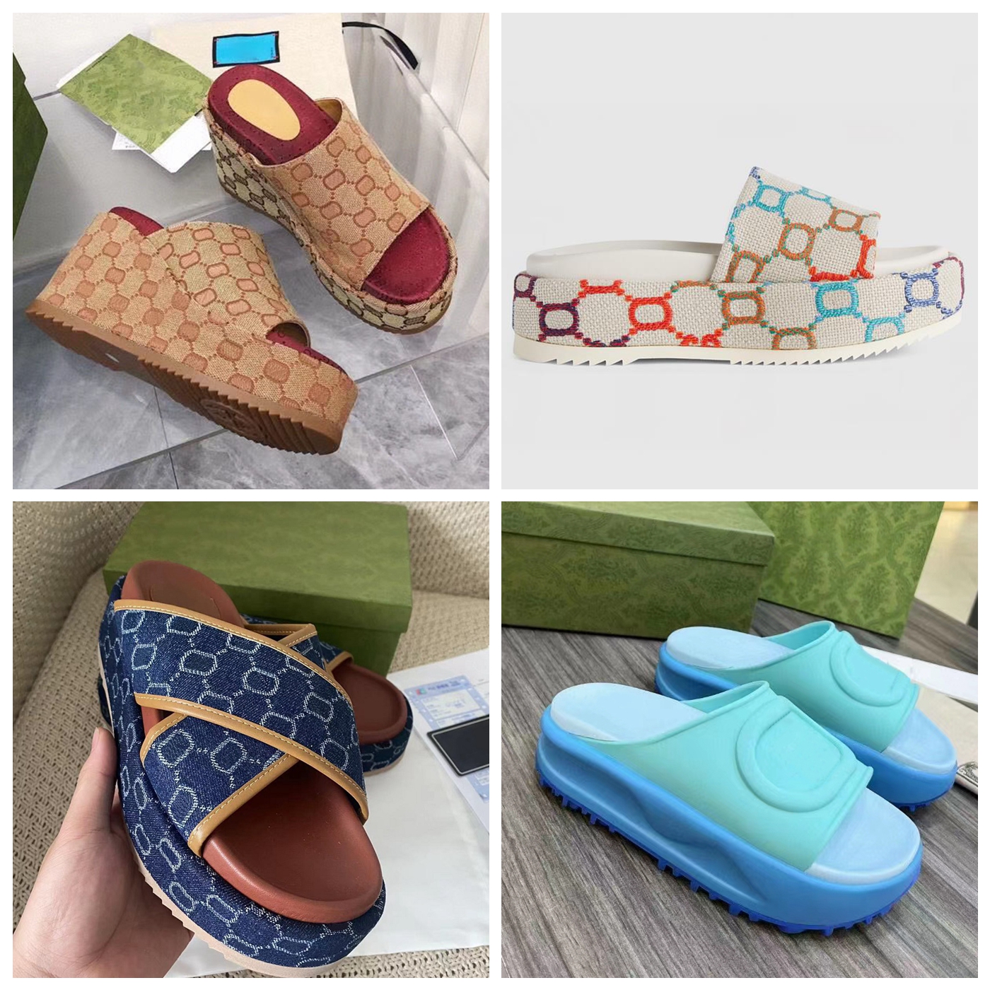 

Designer Slipper Luxury Women Sandals Brand Slides Fashion Slippers Lady Slide Thick Bottom Design Flip Flop Casual Shoes Sneakers by bagshoe1978 w103 03, #29