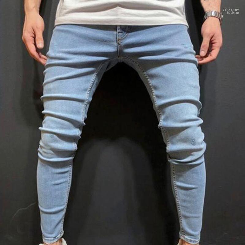 

Men' Jeans Casual Man Denim Trouse Skinny Mens Fashion Male Trousers Spring Pencil Long Pants Hip Hop Streetwear ClothingMen' Bert22, Blue