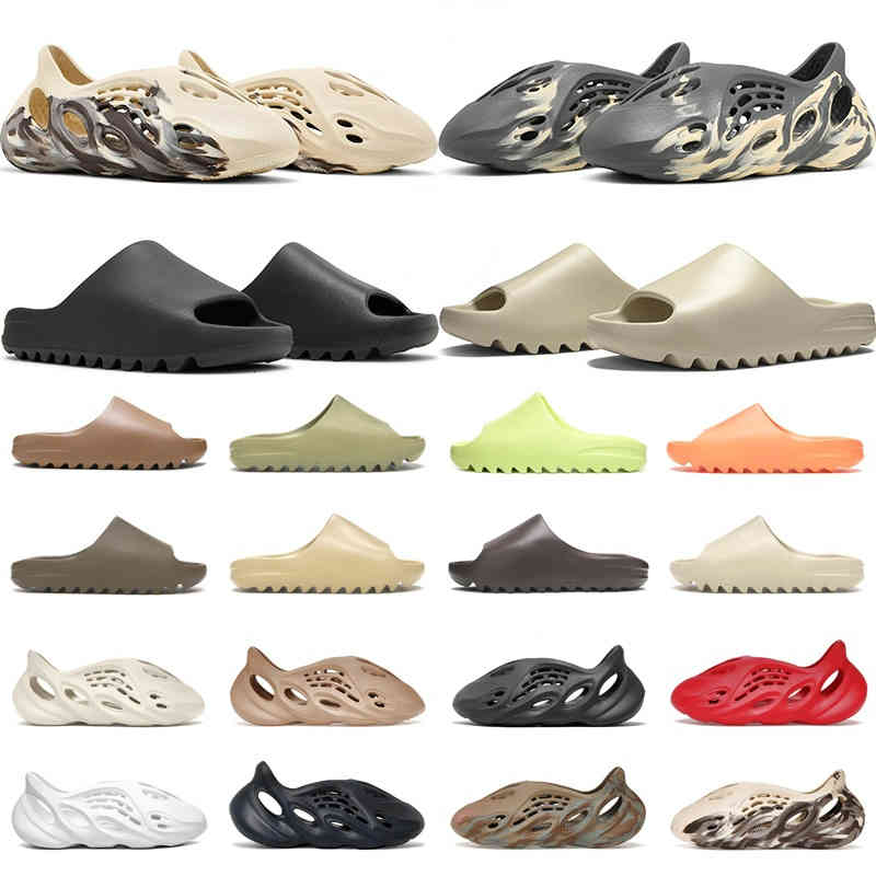 

Sandal Vermillion Mineral Blue Sandals Slide Slippers onyx Ochre pure RUNR MX Cream Clay Moon Grey Shoes White Desert Sand Mens women stone sage ochre Slides outdoor, Box