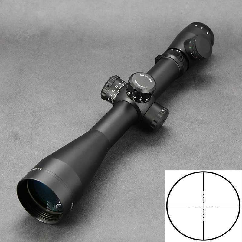 

Tactical M3 3.5-10x50 SF Rifle Optics Scope 1.25 Inch Tube Ring Hunting Shooting Airsoft Riflescope, Black