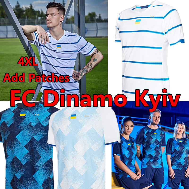

22/23 4XL Shevchenko FC Dinamo Kyiv soccer jerseys 2022 2023 Tsygankov Rodrigues Shaparenko Buyalskiy Popov Mykolenko Uniforms Men football shirt, 20-21 home