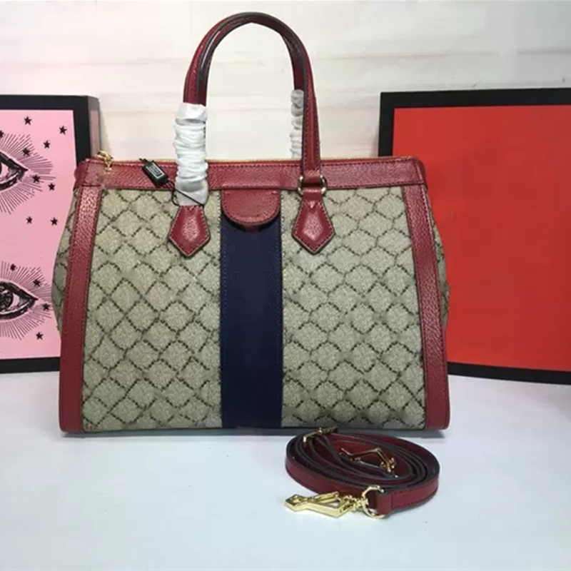 

Designer handbags purse Woman Totes Canvas Ophidia 524537 Tote Brown Black Suede Patent Leather Womens g Shoulder Bag high quality, Don't pay it