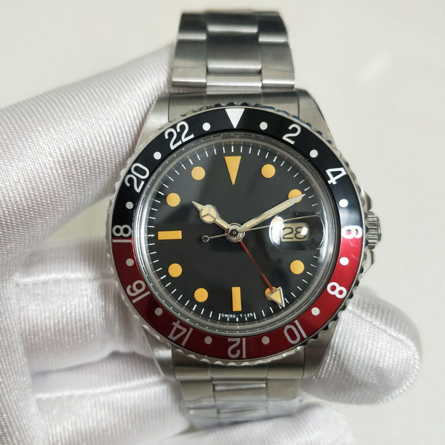 Watch BP Factory Latest 6 Colors Luxury High Quality Movemen 40mm Vintage GMT 1675 Pepsi Sapphire Mechanical Automatic Mens Watches