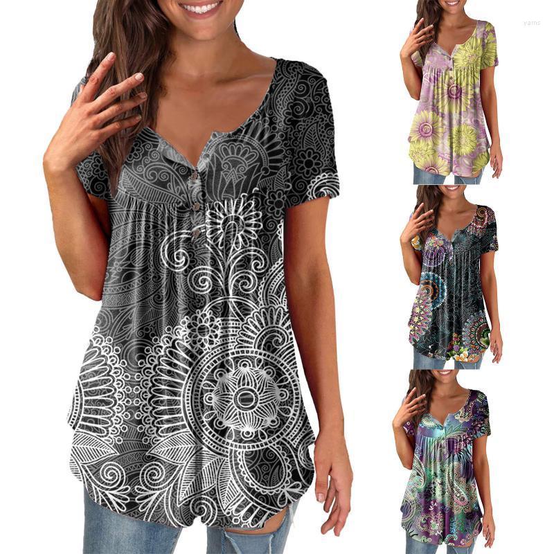 

Women's T-Shirt Women Tunic Tops Short Sleeve Shirts Botton Up For Leggings Polyester Spandex Long Stretchy Black UndershirtWomen's, Bronze