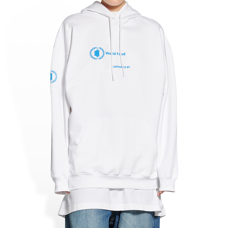 

22SS WorldFP Letter Printed Hoodies Women Men Hoodies WHITE Fashion Hip Hop Highstreet FZWY120
