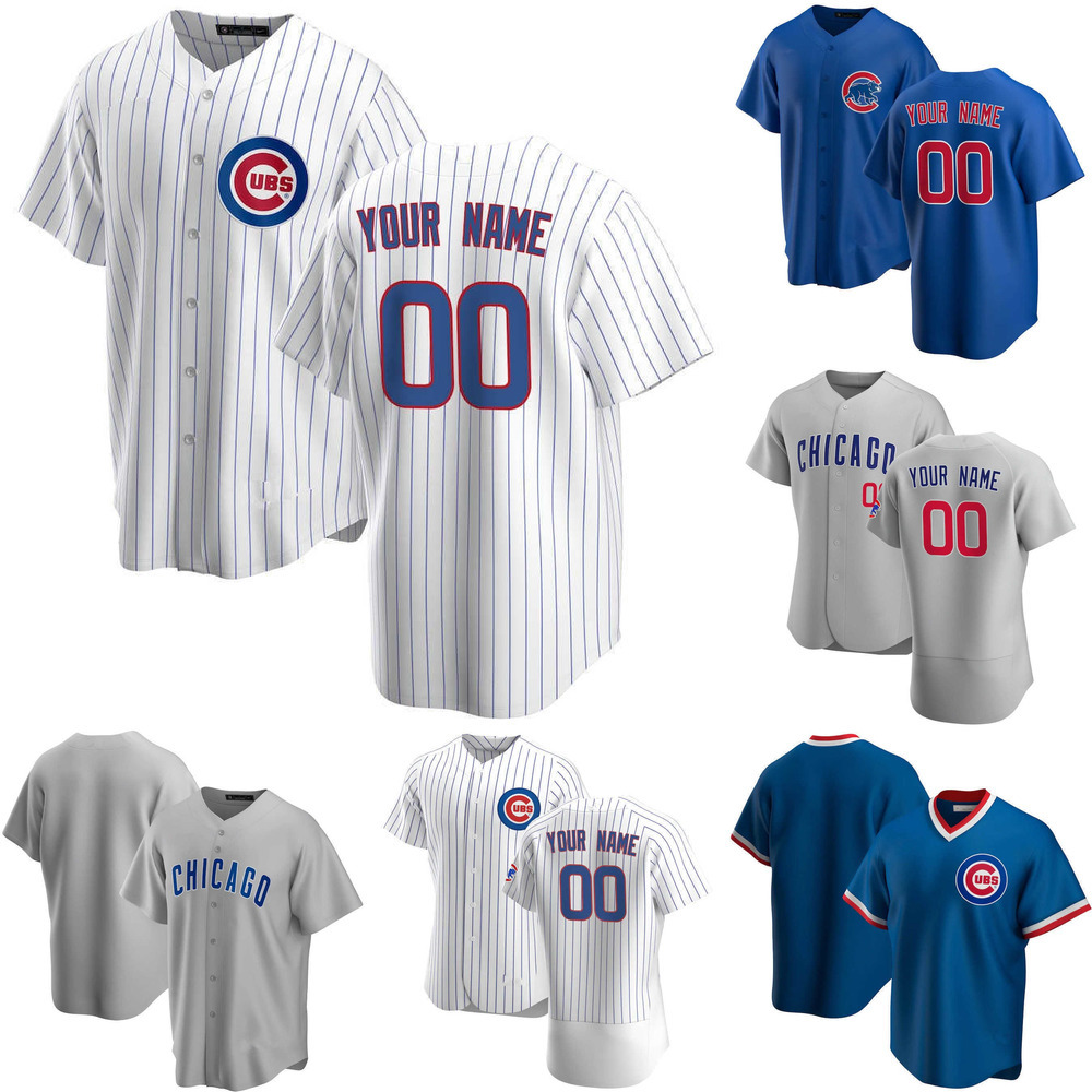 

Custom Jersey Chicago''Cubs''Mens women Youth 12 Kyle Schwarber 9 Javier Baez 17 Kris Bryant 44 Anthony Rizzo Baseball Jerseys, Color