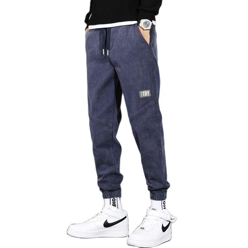 

Men's Pants Hip Hop Cargo Men Fashion Harajuku Harem Pant Black Streetwear Joggers Sweatpant Casual Trousers Mens PantsMen's, Grey