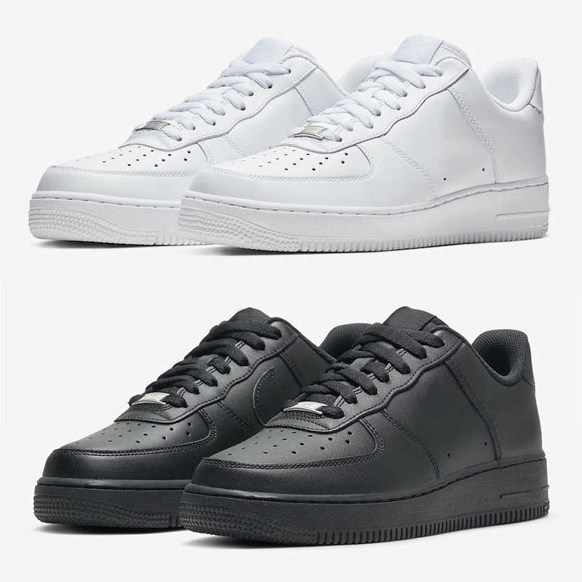 

2022 Sale Triple White Classic og mens running shoes black red wheat low men women trainers sports sneakers platform shoe fahison breathable, Box