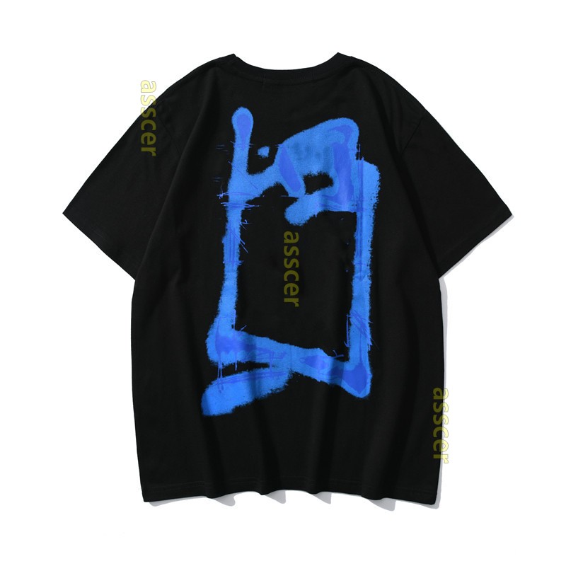 

Summer T Shirt Mens Womens Designers T-shirts Loose Tees Tops Man Casual Shirt Luxurys Clothing Streetwear Shorts Sleeve Polos Tshirts Size -XL, 99