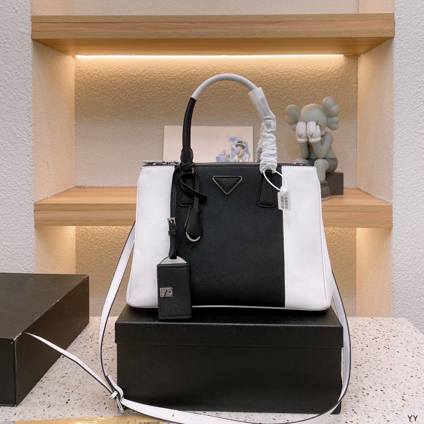 Italy Galleria SAFFIANO Totes for Womens Genuine Leather Bags Luxury Designer Women Handbags Shopping Bag Outdoor Contrasting Colors Handbag With