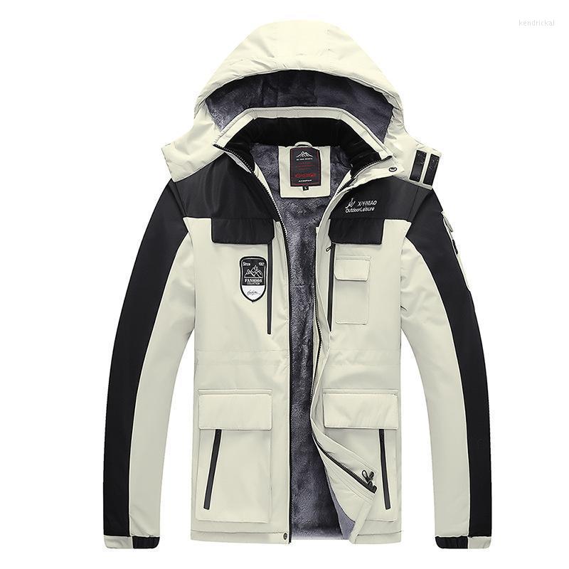 

Men's Trench Coats Outdoor Coat Women Men Plus Size Unisex Rainproof Warm Woman Man Velvet Thick Windbreaker Clothes OvercoatMen's Kend22, Denim blue women