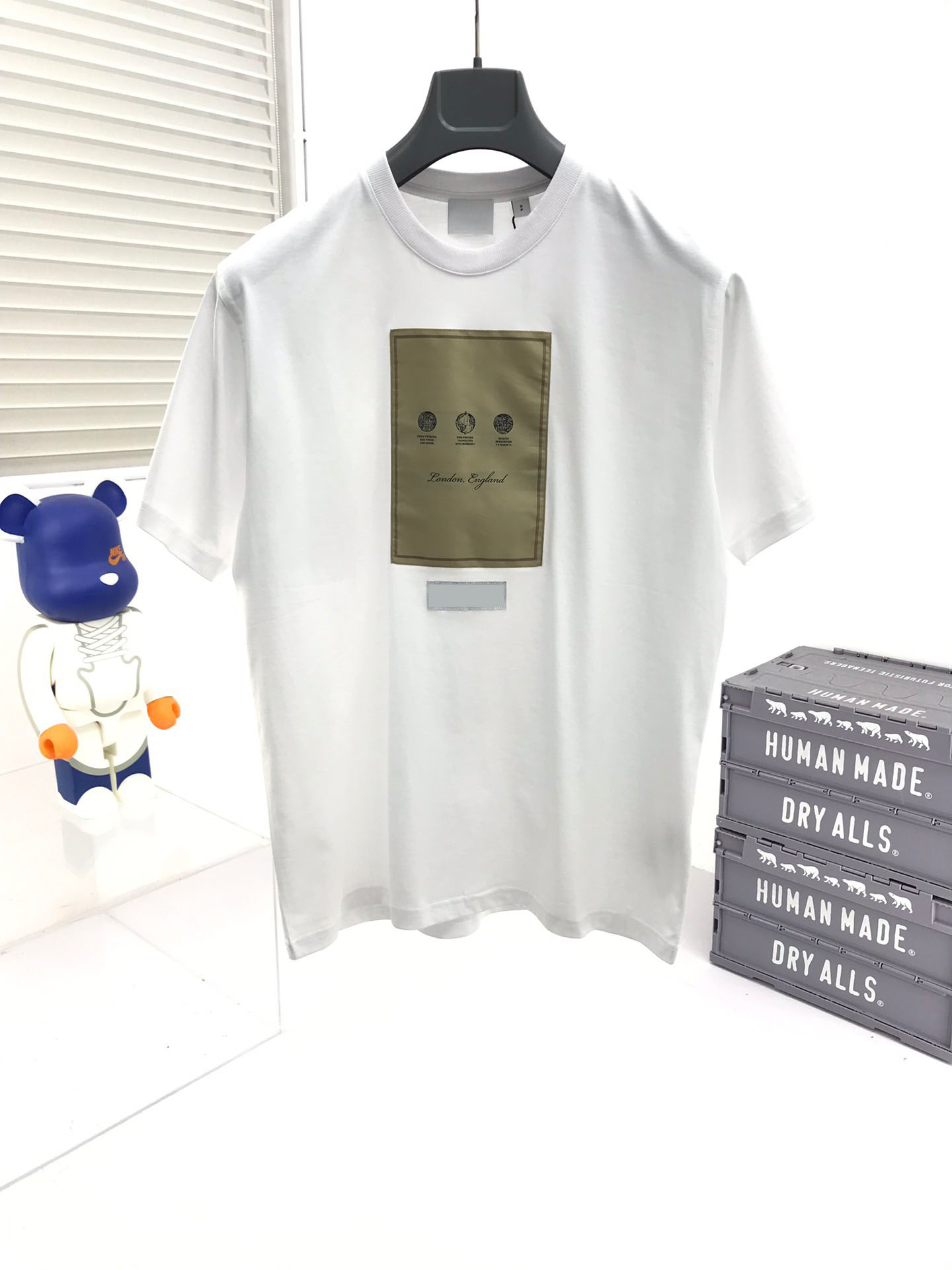

New AOP jacquard letter knitted sweater in autumn / winter 2023acquard knitting machine e Custom jnlarged detail crew neck cotton ctyd53ef, White