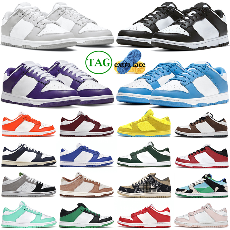 

2023 men women shoes lows sneakers panda white black Triple Pink UNC Grey Fog Syracuse University Blue Valentines day Medium Olive mens trainers