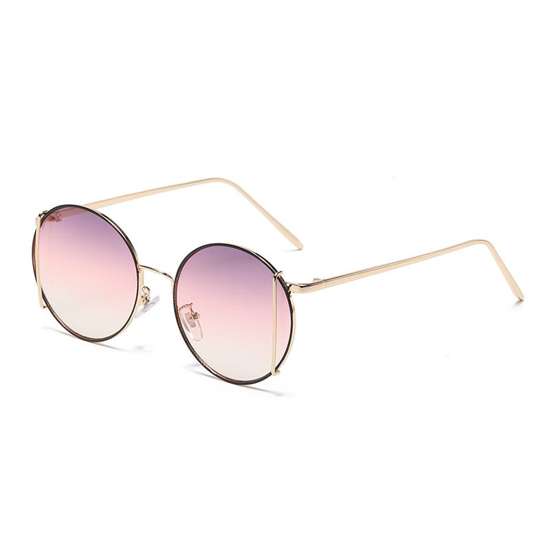 

Sunglasses Fashion Big Round Women Retro Brand Designer Gradient Shades Men Sun Glasses UV400 Vintage Eyewear Gafas De SolSunglasses