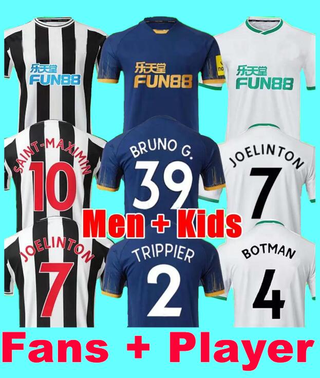 

130 Years Newcastl e Soccer Jersey Third White BOTMAN 22 23 WOOD BRUNO G. WILSON SHELVEY 2022 2023 JOELINTON NUFC Football Shirt MAXIMIN TRIPPIER Men kit Kids Equipment
