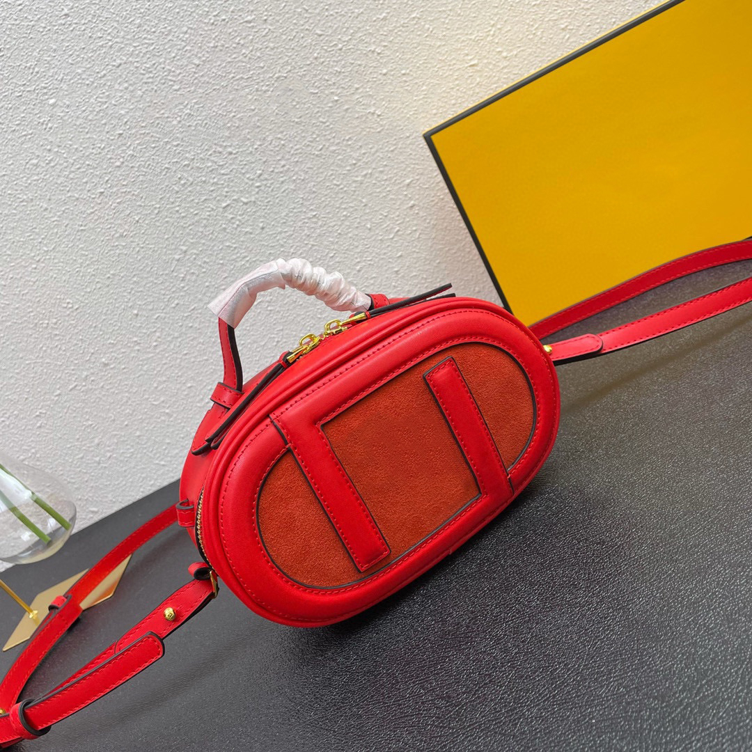 

Fashion Designer Ladies Handbags Luxury Leather Oval Camera Bags Messenger Shoulder Bag Wallets crossbody bag, ##
