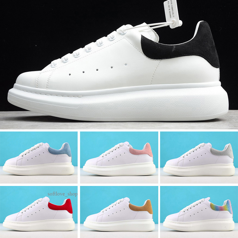 

Top Designer Sole Leather Casual Shoes White Black Luxury Velvet Suede Womens Espadrilles Trainers mens Blue Flats, Color 5